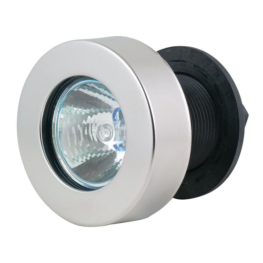 Marinco Flush Mount Docking Lights - Flat Lens w/Stainless Steel Frame [M051A-SS] - Houseboatparts.com