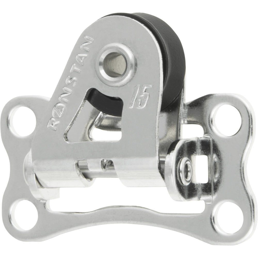 Ronstan Series 15 Ball Bearing Utility Block - Pivoting Lead Block [RF15174] - Houseboatparts.com