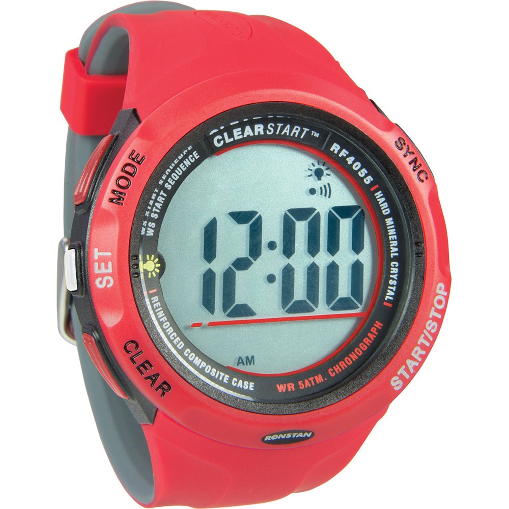 Ronstan RF4055 ClearStart 50mm Sailing Watch - Red/Grey [RF4055] - Houseboatparts.com