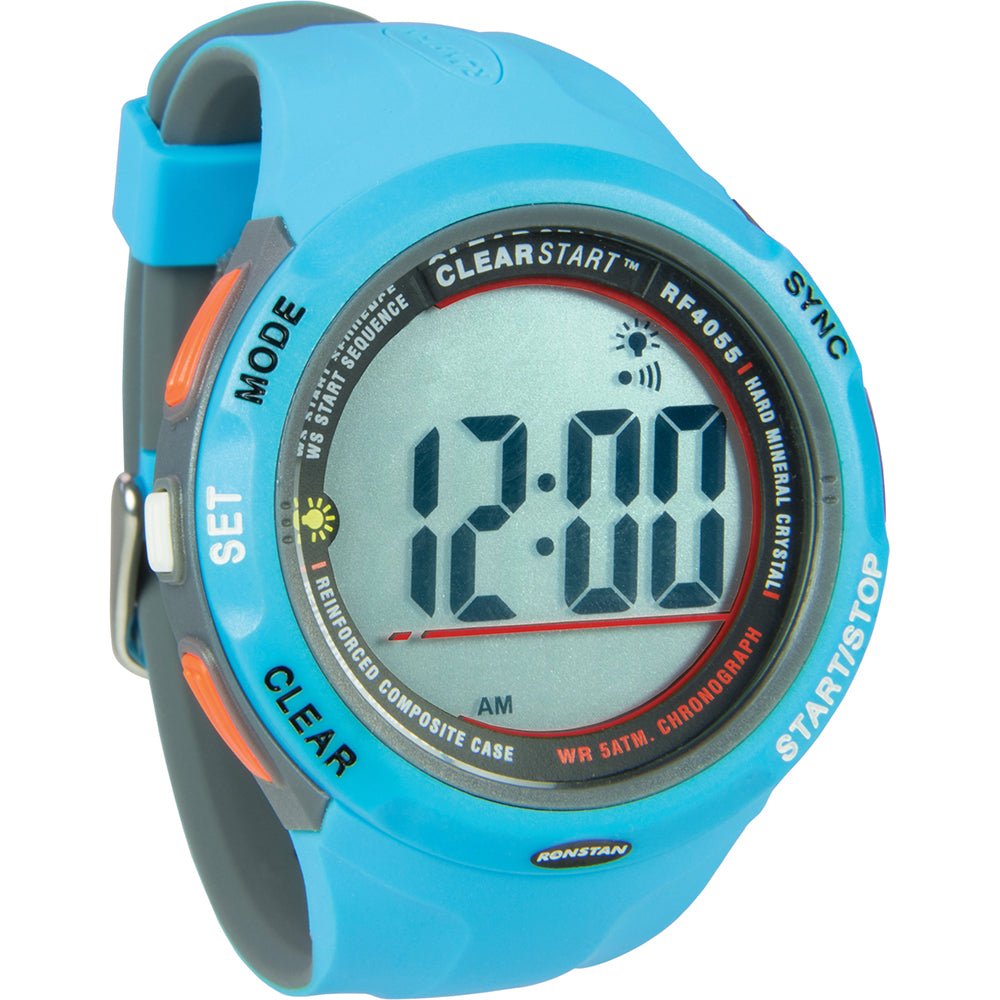 Ronstan RF4055 ClearStart 50mm Sailing Watch - Blue/Grey [RF4055B] - Houseboatparts.com