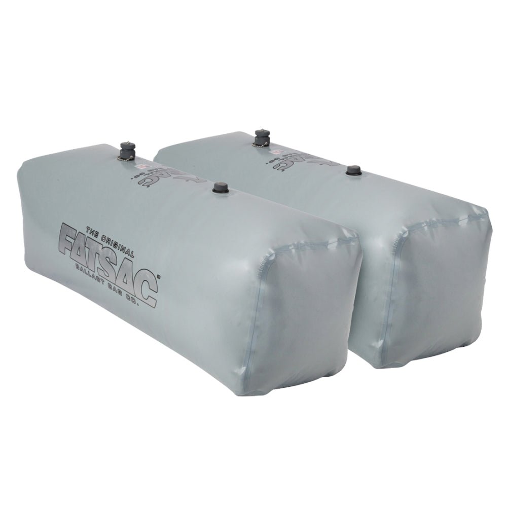 FATSAC V-drive Fat Sacs - Pair - 400lbs Each - Gray [W701-GRAY] - Houseboatparts.com