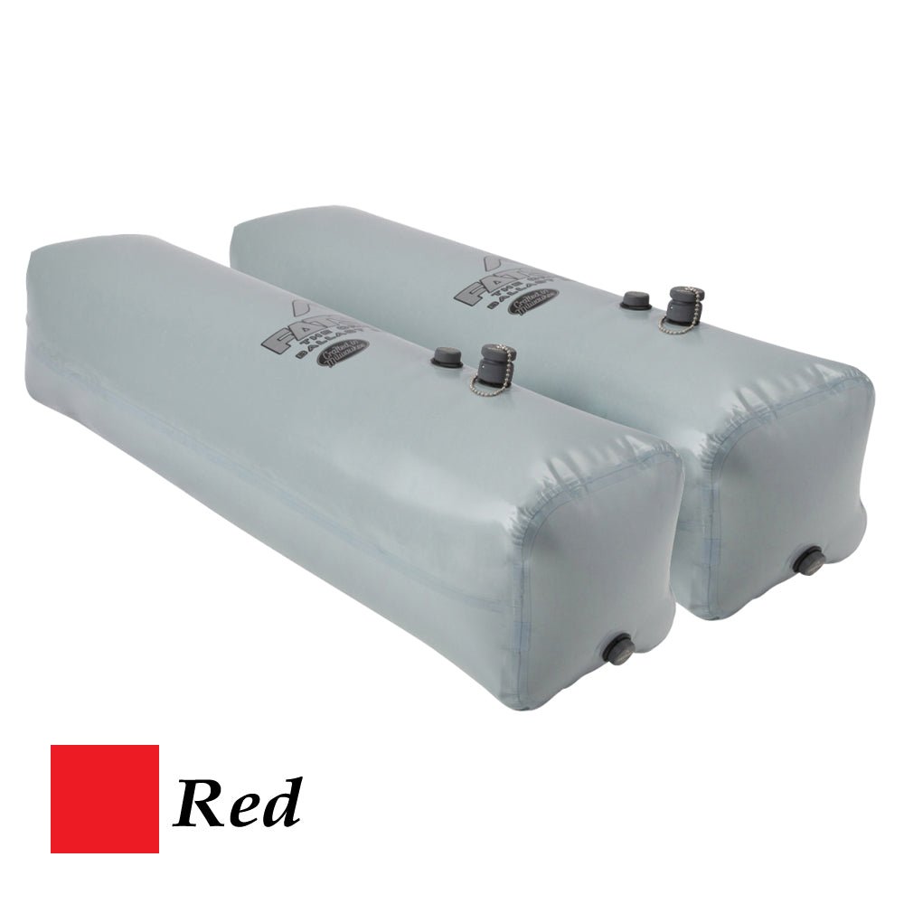FATSAC Side Sac Ballast Bag - Pair - 260lbs Each - Red [W703-RED] - Houseboatparts.com