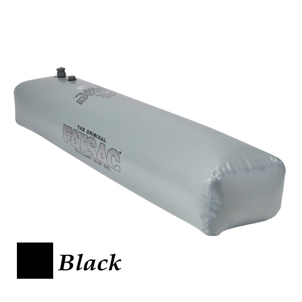 FATSAC Tube Fat Sac Ballast Bag - 370lbs - Black [W704-BLACK] - Houseboatparts.com