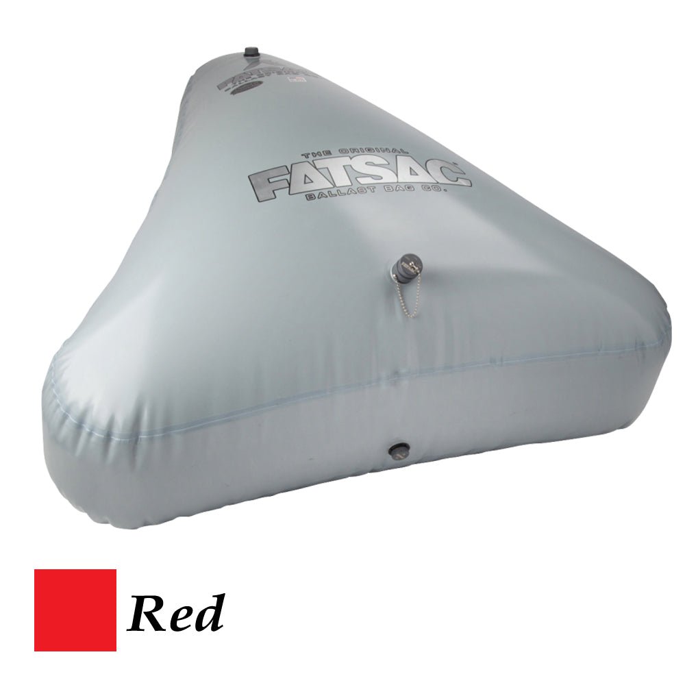 FATSAC Open Bow Triangle Fat Sac Ballast Bag - 650lbs - Red [W706-RED] - Houseboatparts.com