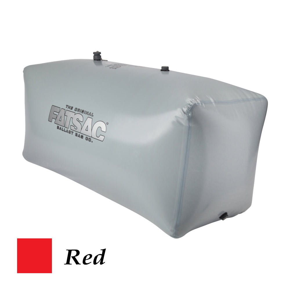 FATSAC Jumbo V-Drive Wakesurf Fat Sac Ballast Bag - 1100lbs - Red [W719-RED] - Houseboatparts.com
