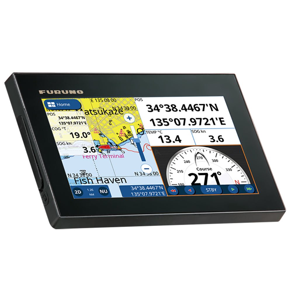 Furuno GP1871F 7" GPS/Chartplotter/Fishfinder 50/200, 600W, 1kW, Single Channel CHIRP [GP1871F] - Houseboatparts.com