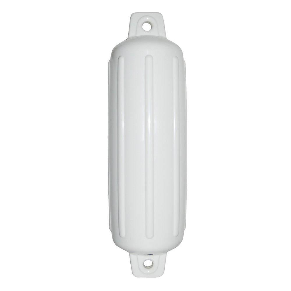 Taylor Made Storm Gard 5.5" x 20" Inflatable Vinyl Fender - White [252000] - Houseboatparts.com