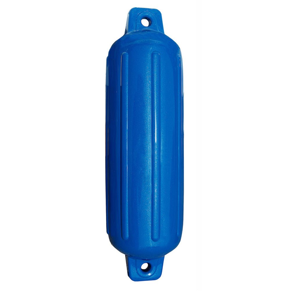 Taylor Made Storm Gard 5.5" x 20" Inflatable Vinyl Fender - Mid Atlantic Blue [252004] - Houseboatparts.com