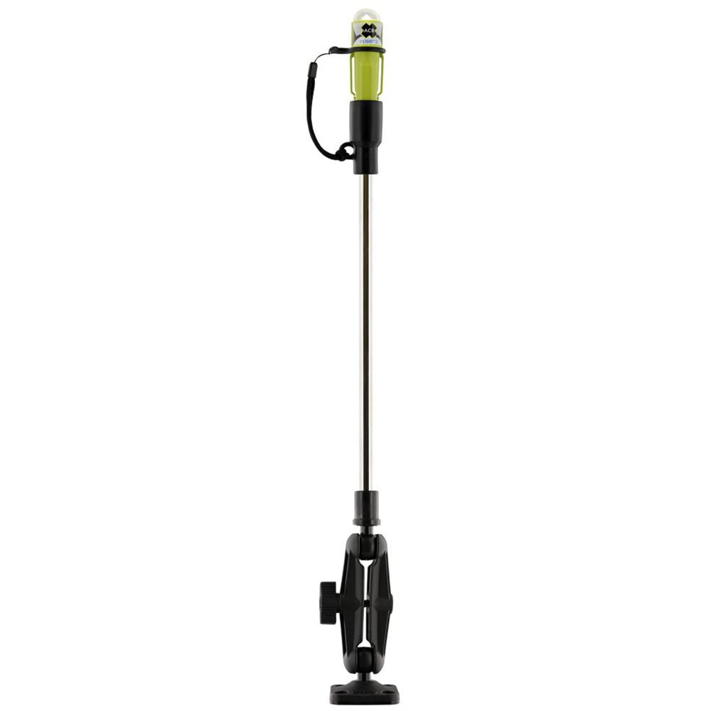 Scotty 838 LED Sea-Light w/Fold Down Pole Ball Mount [0838] - Houseboatparts.com