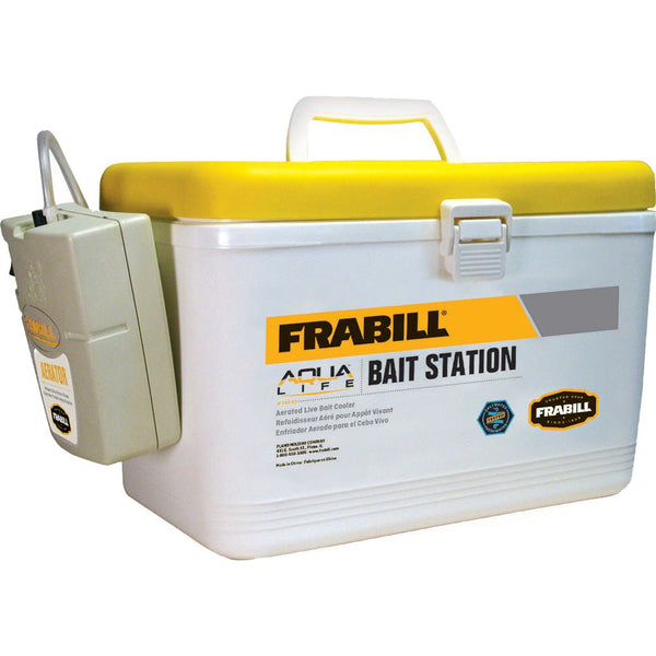 Frabill Bait Box w/Aerator - 8 Quart [14042] - Houseboatparts.com