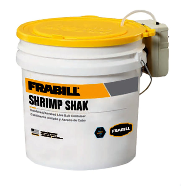 Frabill Shrimp Shak Bait Holder - 4.25 Gallons w/Aerator [14261] - Houseboatparts.com