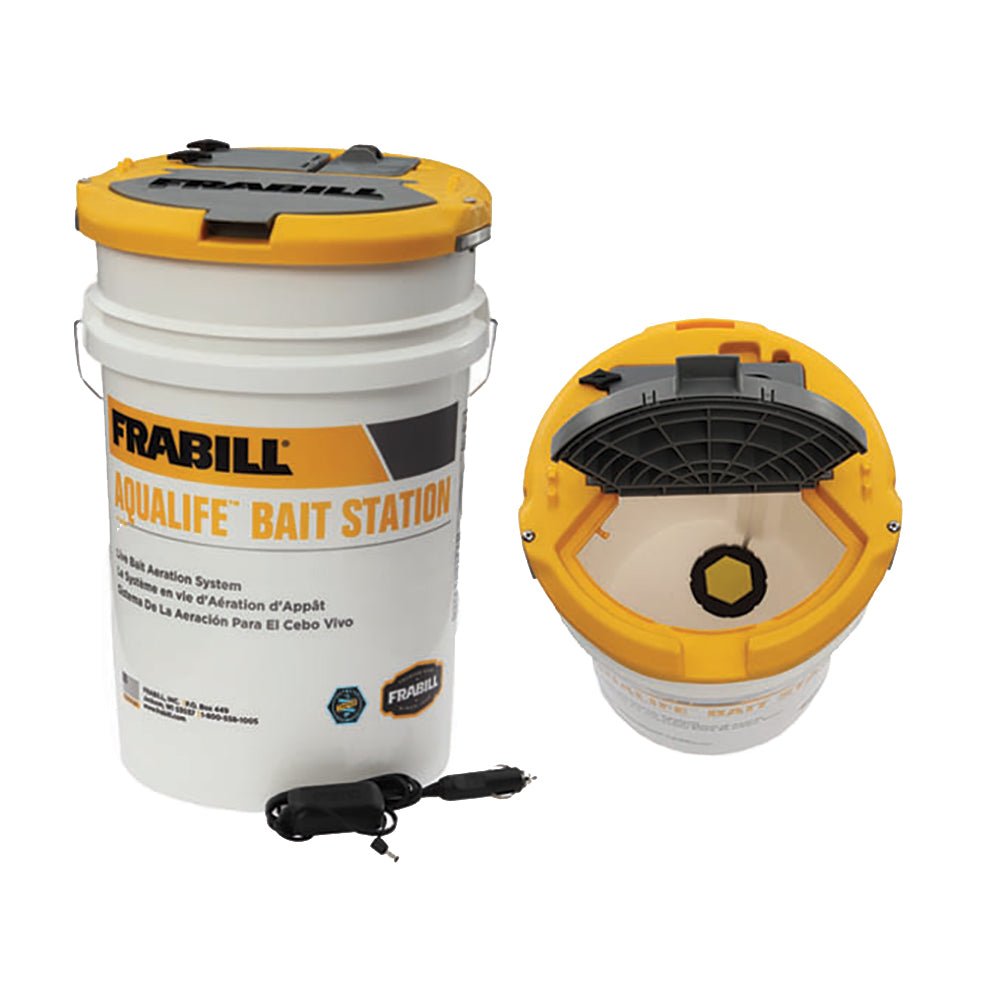 Frabill Aqua-Life Bait Station - 6 Gallon Bucket [14691] - Houseboatparts.com