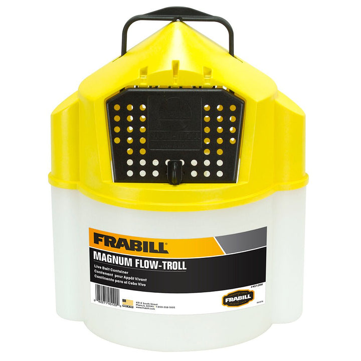 Frabill Magnum Flow Troll Bucket - 10 Quart [451200] - Houseboatparts.com