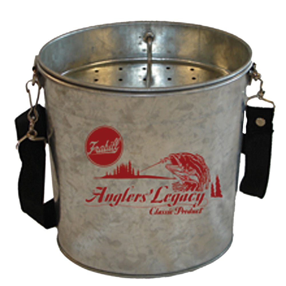 Frabill Galvanized Wade Bucket - 2 Quart [1062] - Houseboatparts.com