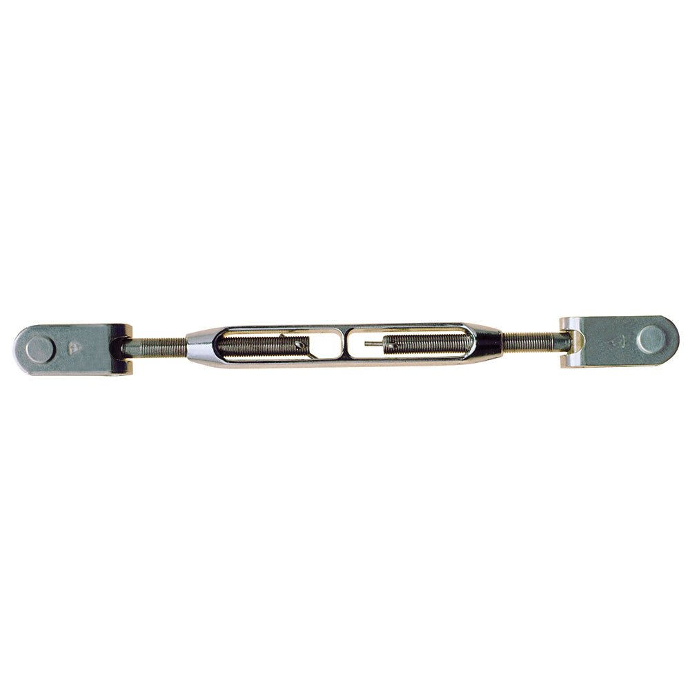 C. Sherman Johnson T-Style Jaw/Jaw Open Body Turnbuckle - 1/4-28 Thread Size [42-110] - Houseboatparts.com