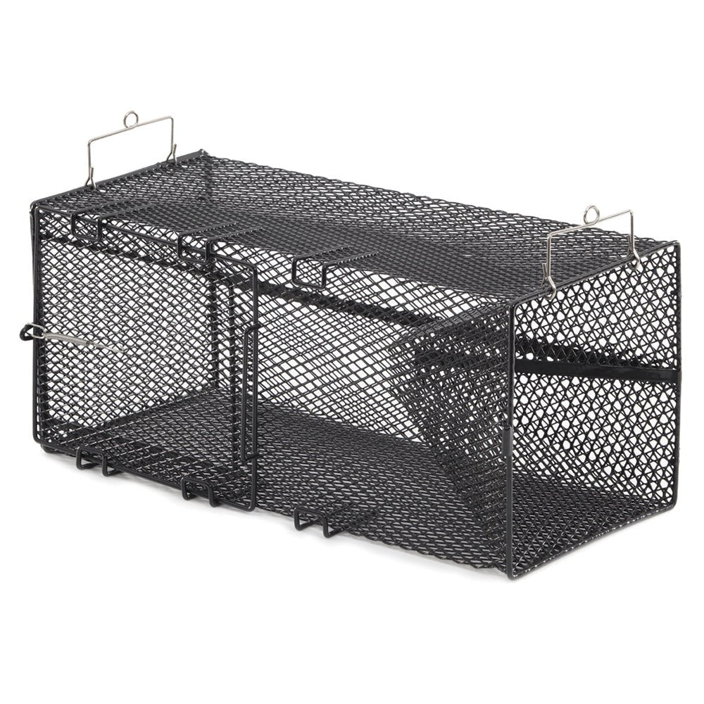 Frabill Black Pinfish Rectangular Trap - 18" x 12" x 8" [1264] - Houseboatparts.com