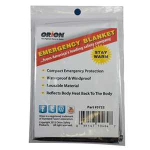 Orion Emergency Blanket [464] - Houseboatparts.com