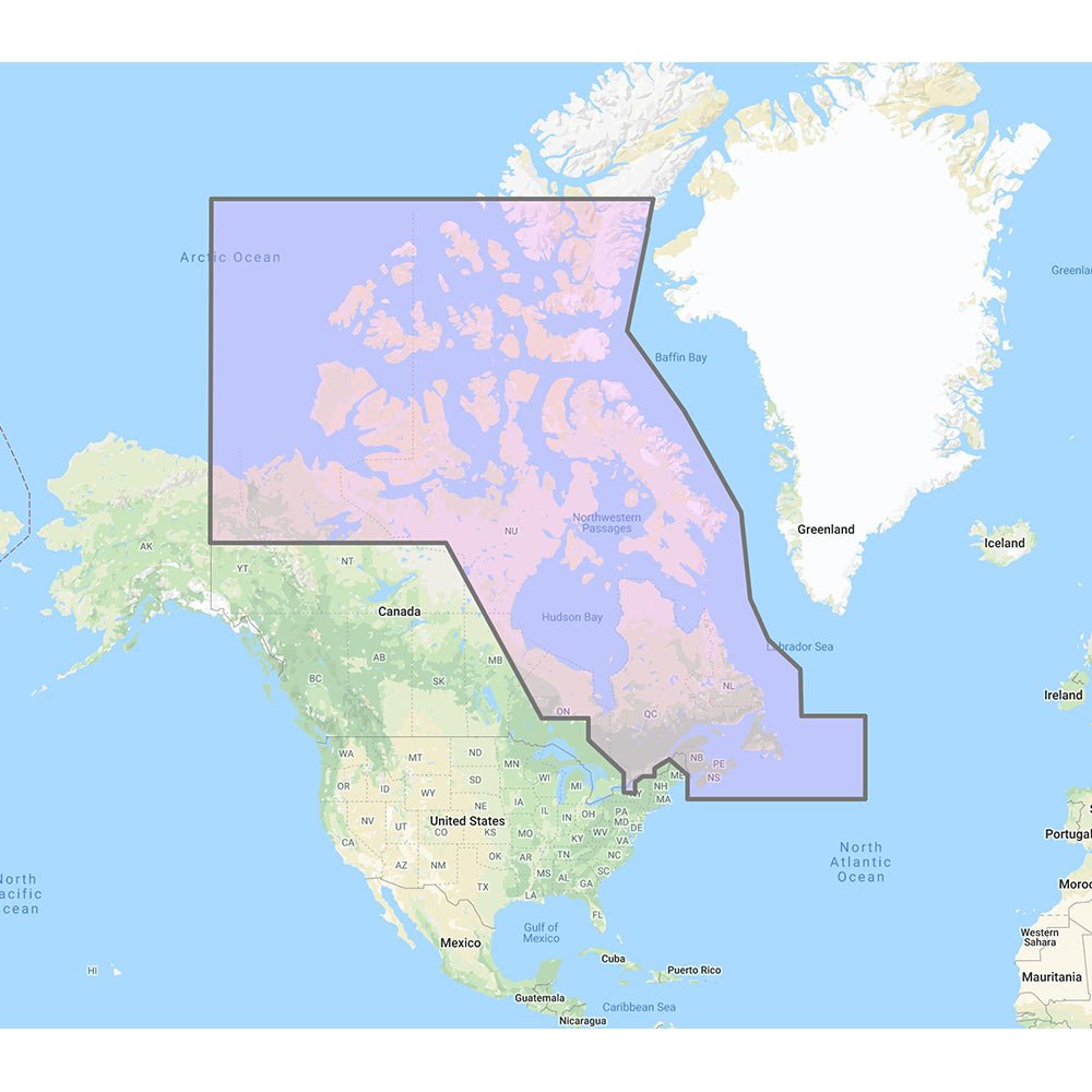 Furuno Canada North East - Vector Charts, 3D Data Standard Resolution Satellite Photos - Unlock Code [MM3-VNA-021] - Houseboatparts.com