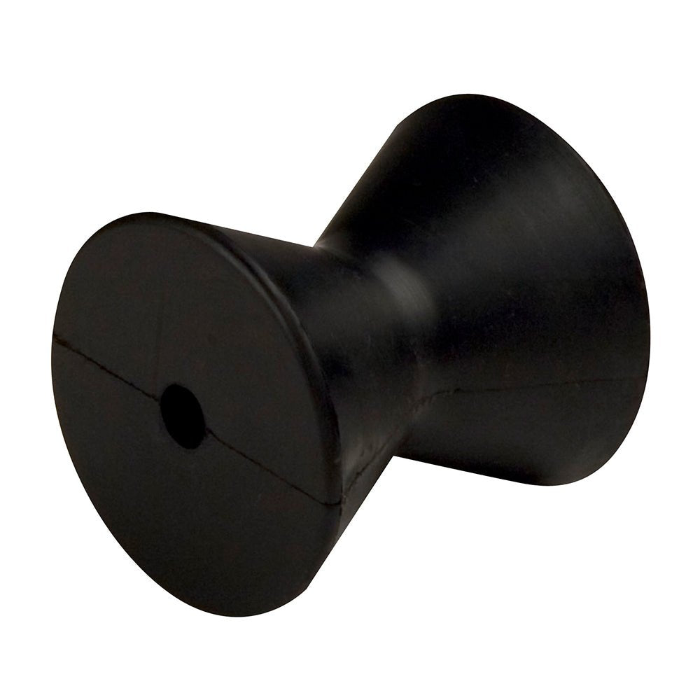 C.E. Smith Bow Roller - Black - 4" Diameter - 3-3/4"W - 1/2" ID [29541] - Houseboatparts.com