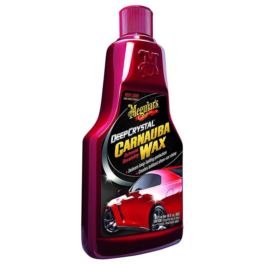 Meguiars Deep Crystal Carnauba Wax - 16oz [A2216] - Houseboatparts.com