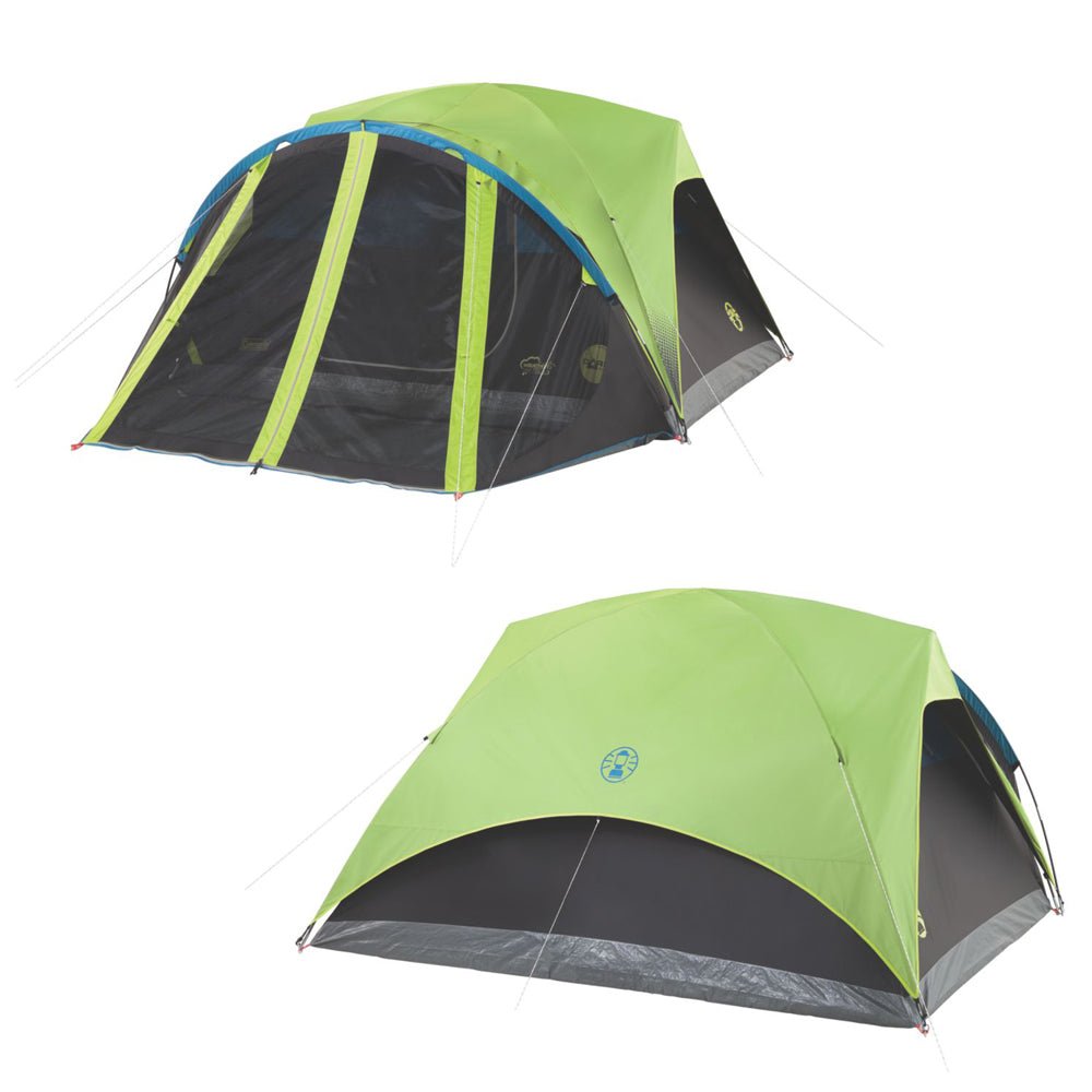 Coleman Carlsbad 4-Person Darkroom Tent w/Screen Room [2000033189] - Houseboatparts.com