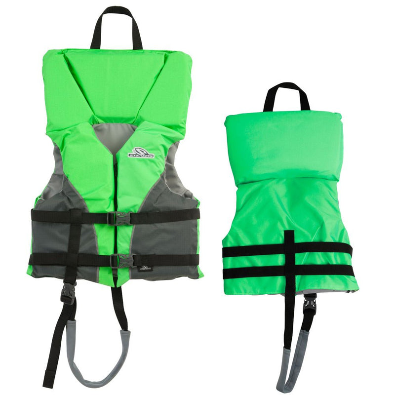 Stearns Youth Heads-Up Life Jacket - 50-90lbs - Green [2000032674] - Houseboatparts.com