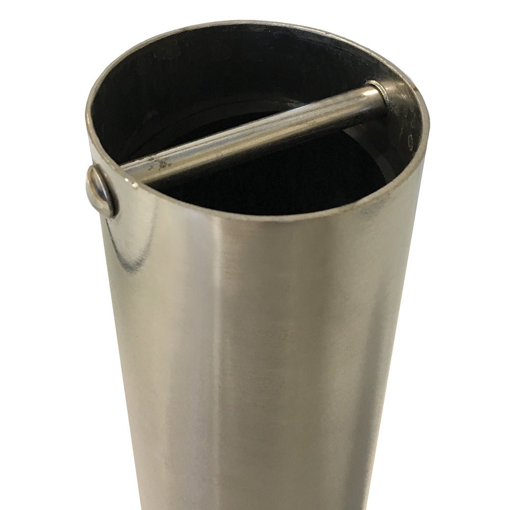 Tigress Economy Stainless Steel Gunnel Mount Rod Holder - 15 [77271] - Houseboatparts.com
