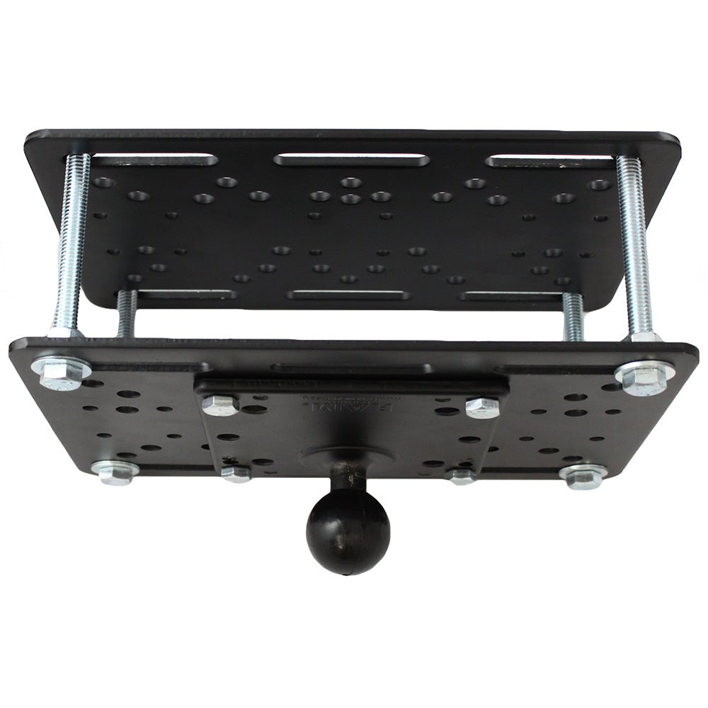 RAM Mount Forklift Overhead Guard Plate w/ C Size 1.5" Ball [RAM-335-246] - Houseboatparts.com