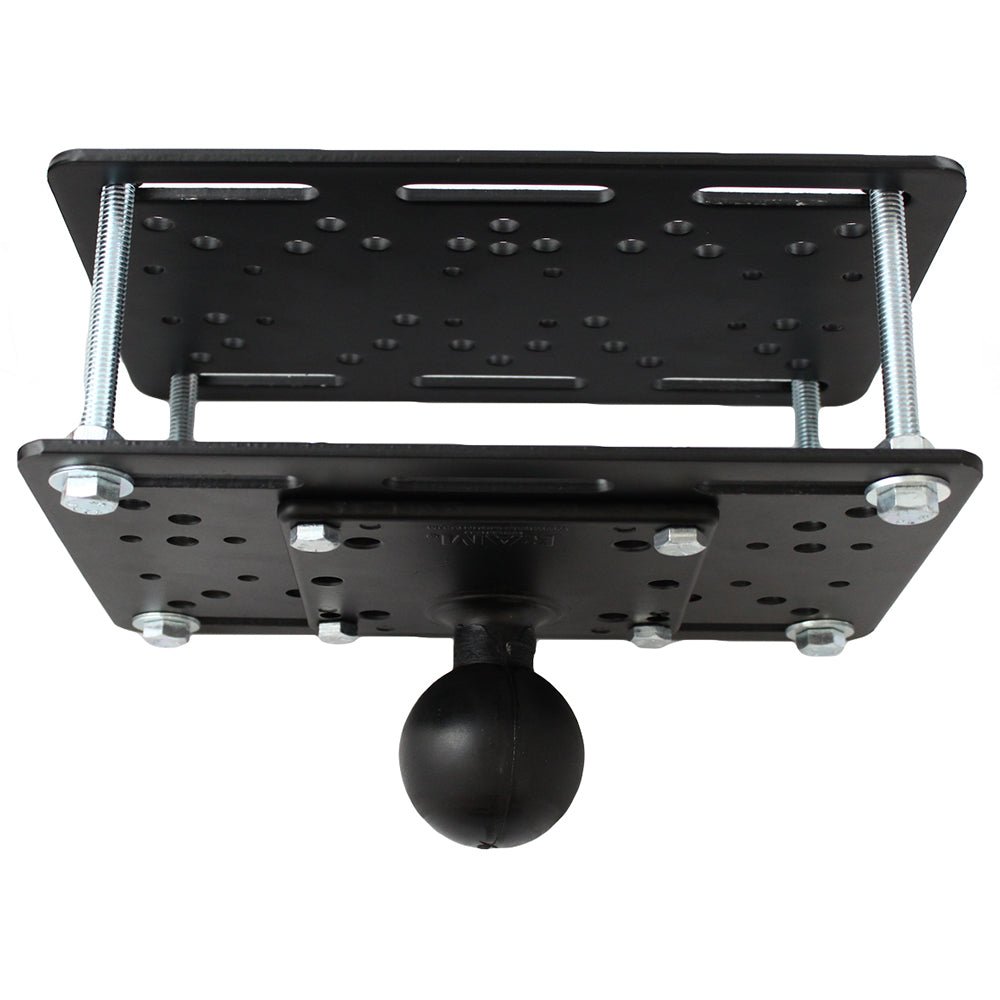 RAM Mount Forklift Overhead Guard Plate w/D Size 2.25" Ball [RAM-335-D-246] - Houseboatparts.com