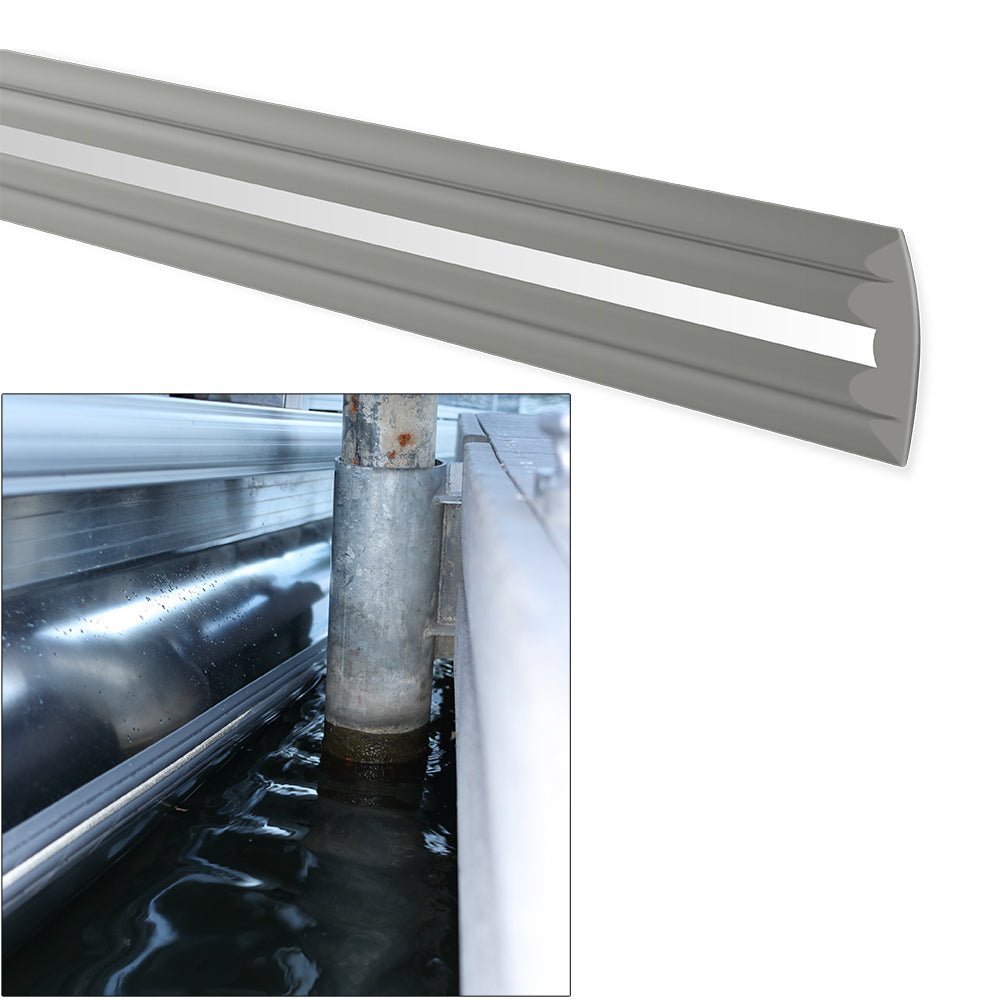 Megaware PontoonGuard - 32 Kit - (2) 16 Guards f/Pontoon Up To 21 - Gray [30532] - Houseboatparts.com
