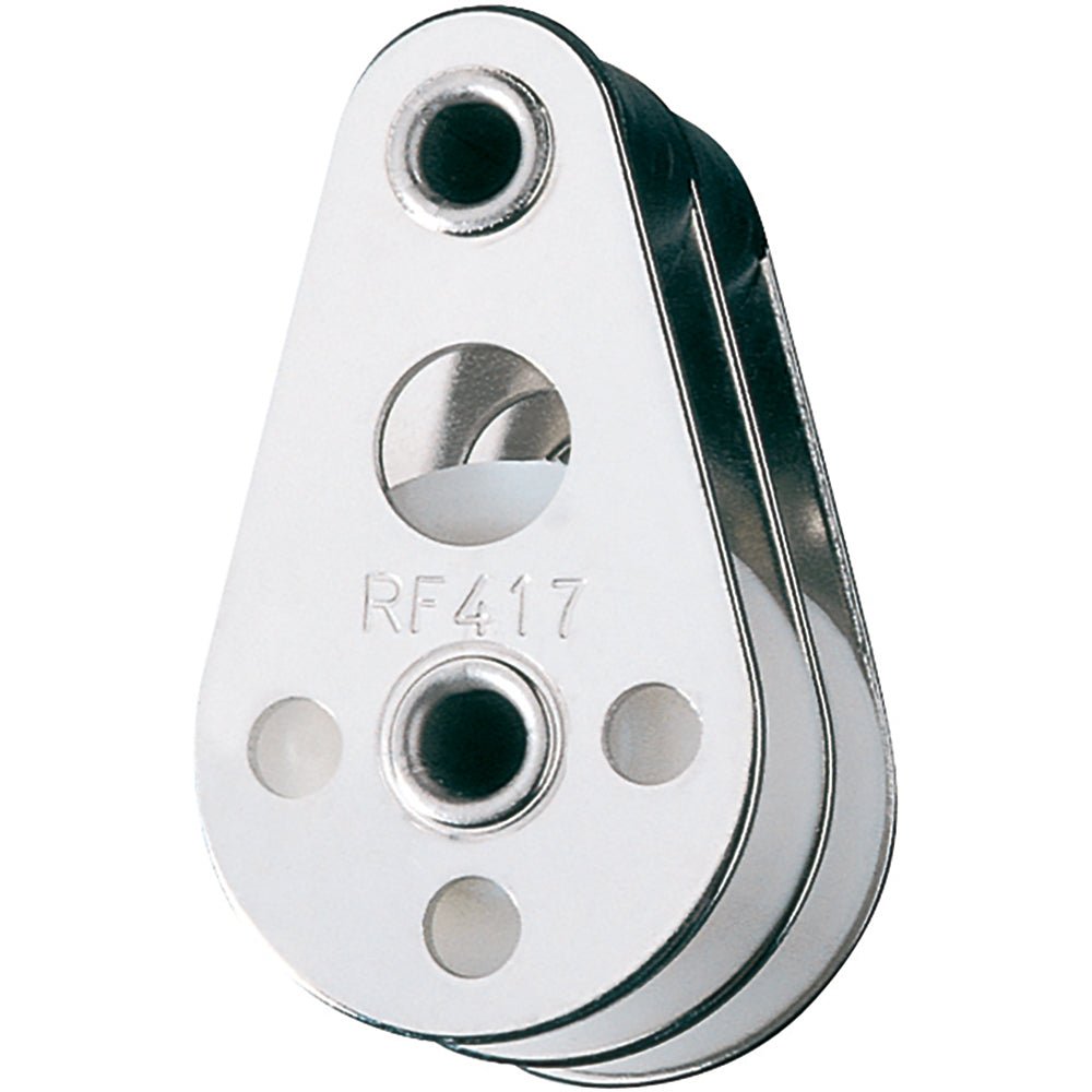 Ronstan Series 30 Utility Block - Double, Tube Rivet [RF417] - Houseboatparts.com