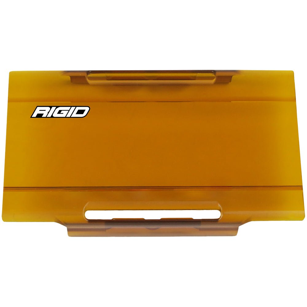 RIGID Industries E-Series Lens Cover 6" - Yellow [106933] - Houseboatparts.com