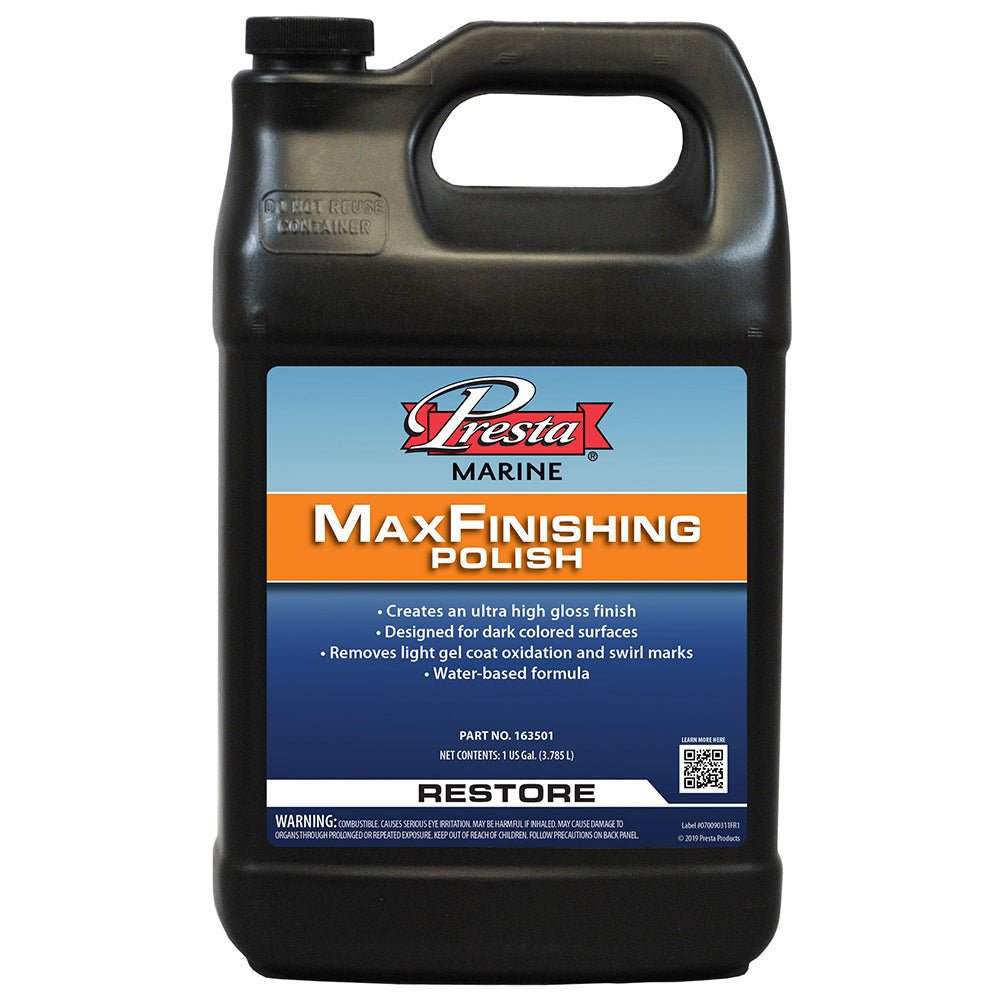 Presta MaxFinishing Polish - 1-Gallon [163501] - Houseboatparts.com