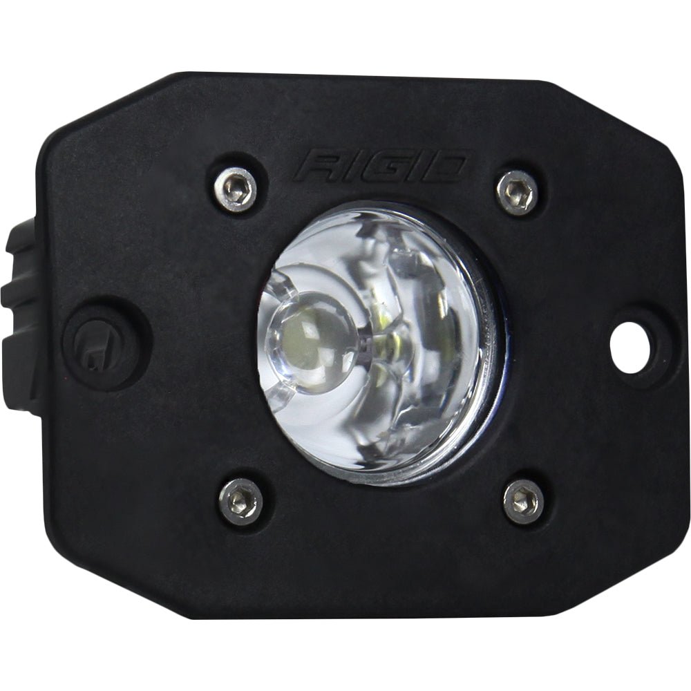 RIGID Industries Ignite Flush Mount Flood - Single - Black [20621] - Houseboatparts.com