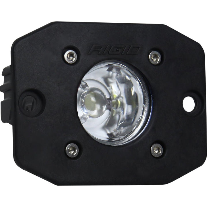 RIGID Industries Ignite Flush Mount Flood - Single - Black [20621] - Houseboatparts.com