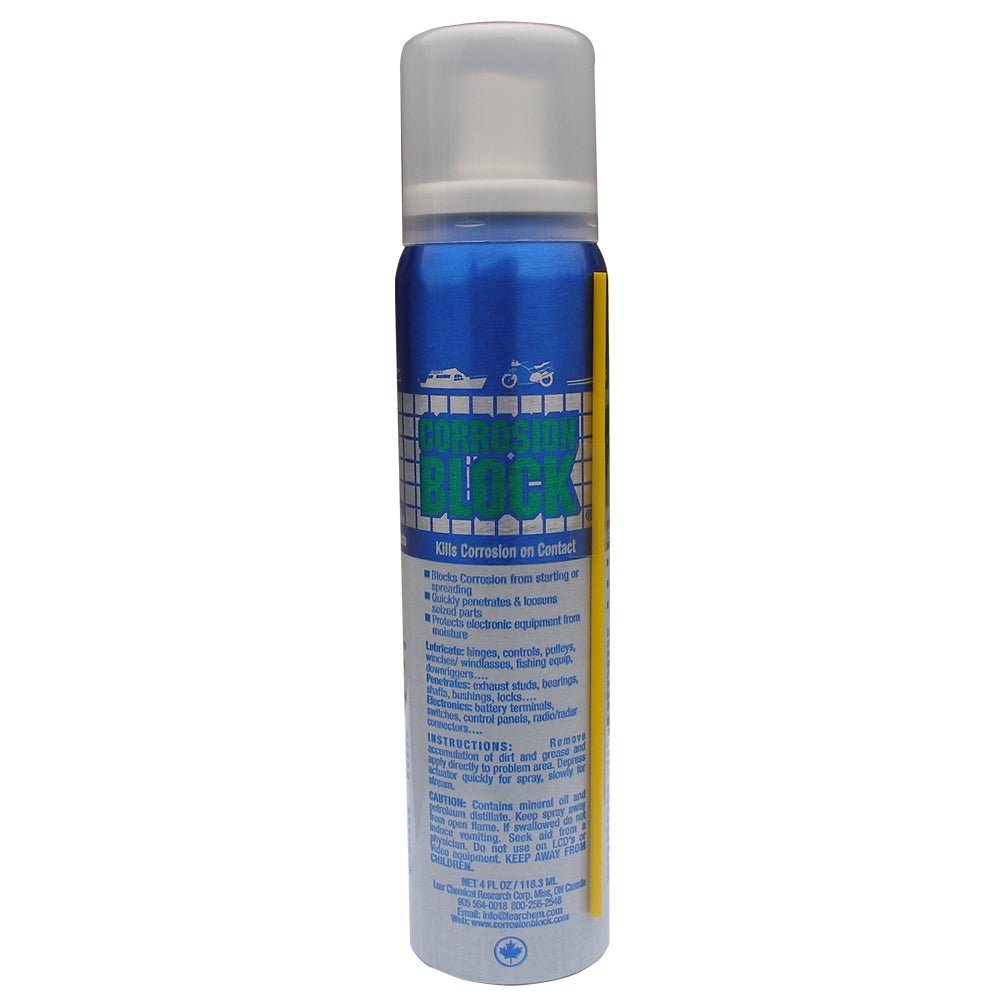 Corrosion Block Liquid Pump Spray - 4oz - Non-Hazmat, Non-Flammable Non-Toxic [20002] - Houseboatparts.com