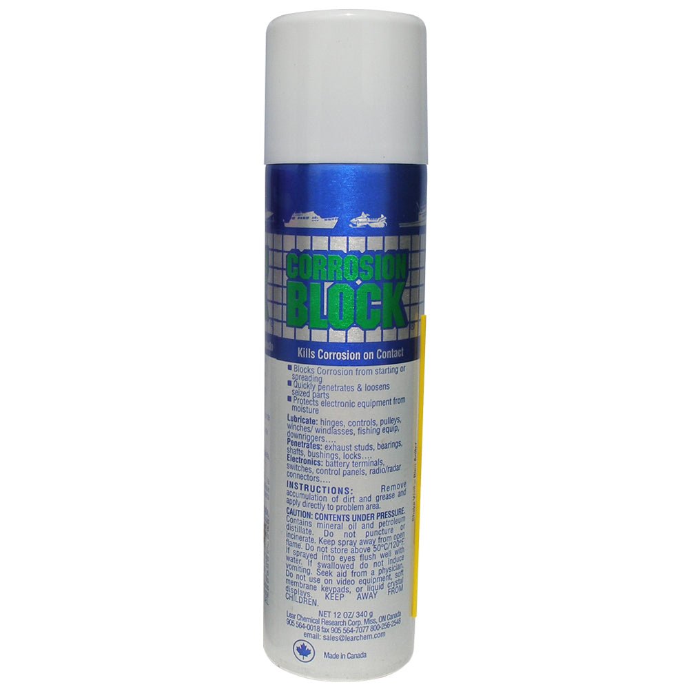 Corrosion Block 12oz Aerosol Can - Non-Hazmat, Non-Flammable Non-Toxic [20012] - Houseboatparts.com