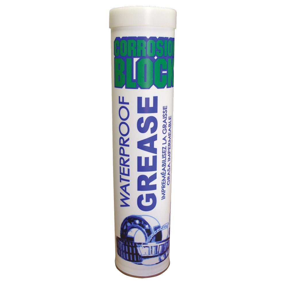 Corrosion Block High Performance Waterproof Grease - 14oz Cartridge - Non-Hazmat, Non-Flammable Non-Toxic [25014] - Houseboatparts.com