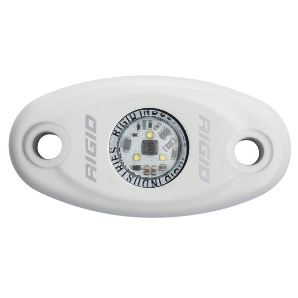 RIGID Industries A-Series White Low Power LED Light - Single - White [480153] - Houseboatparts.com