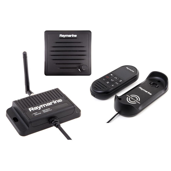Raymarine Ray90 Wireless First Station Kit with Passive Speaker, Wireless Handset Wireless Hub [T70433] - Houseboatparts.com