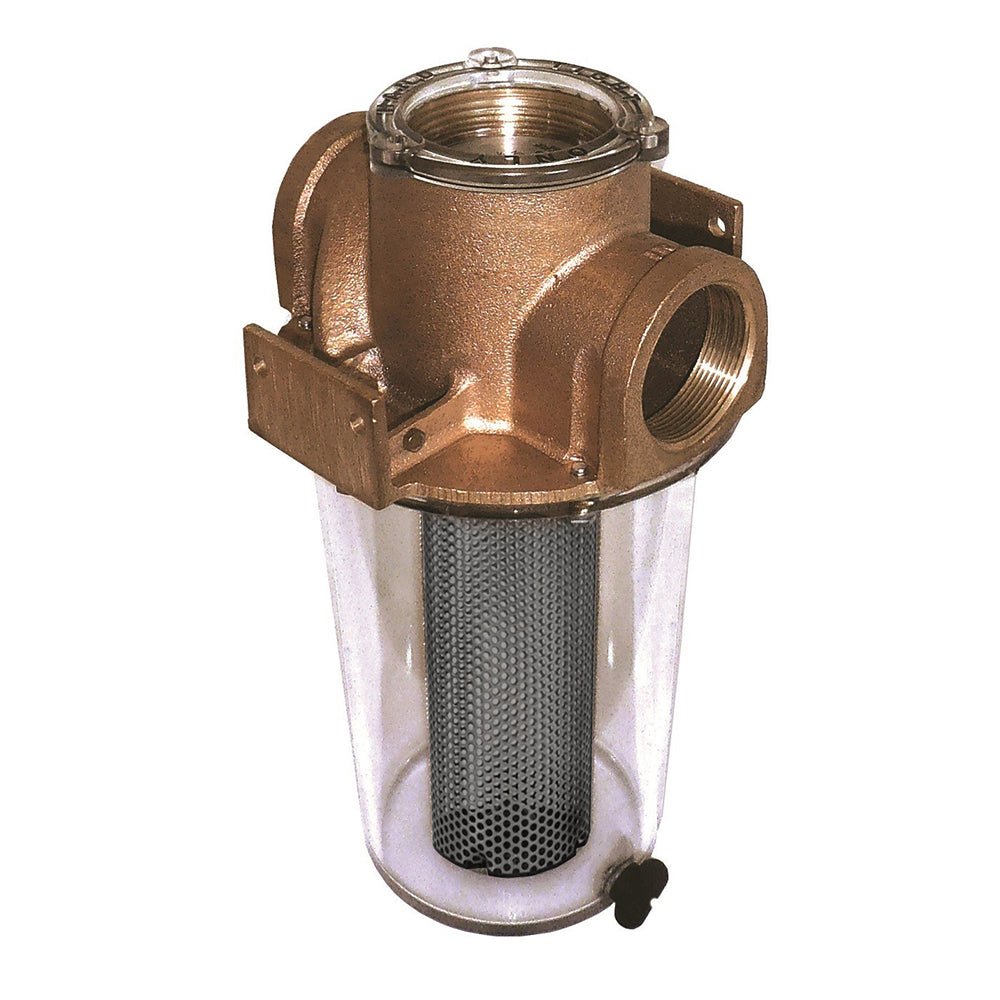 GROCO ARG-1000 Series 1" Raw Water Strainer w/Monel Basket [ARG-1000] - Houseboatparts.com