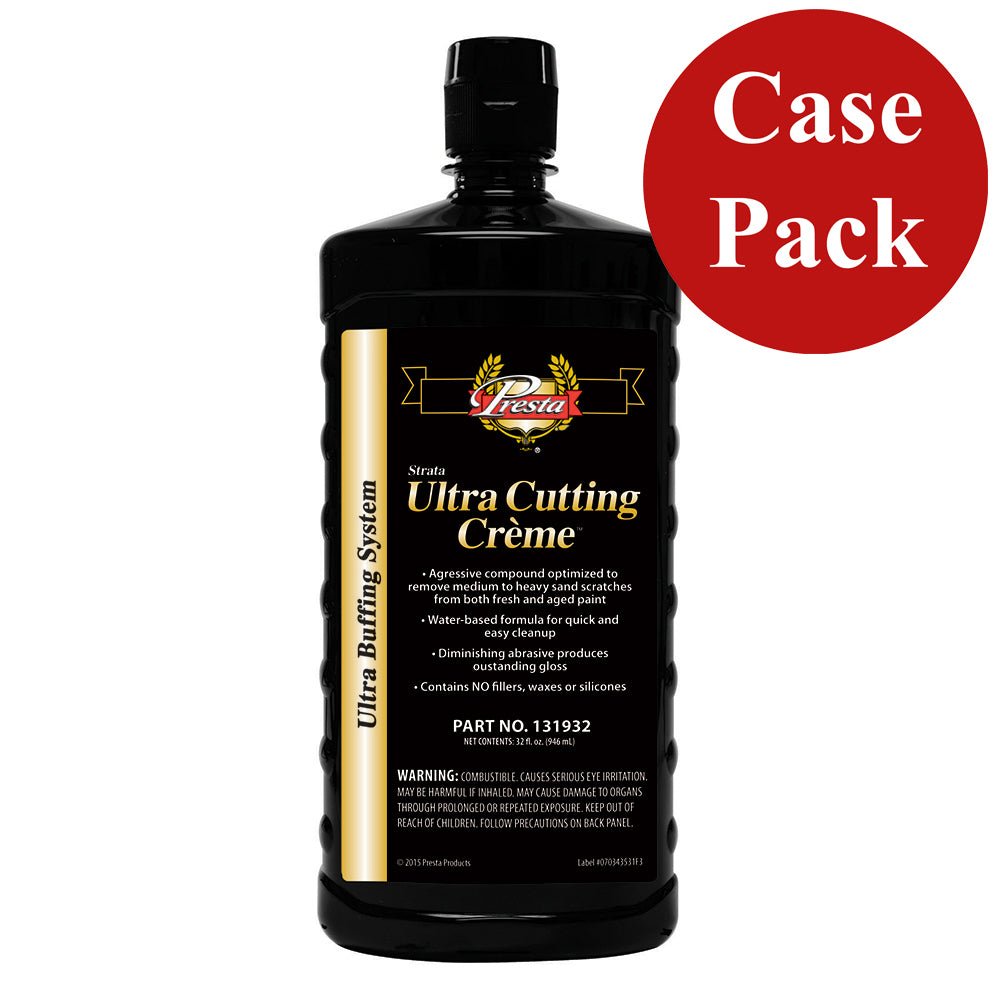 Presta Ultra Cutting Creme - 32oz - *Case of 12* [131932CASE] - Houseboatparts.com