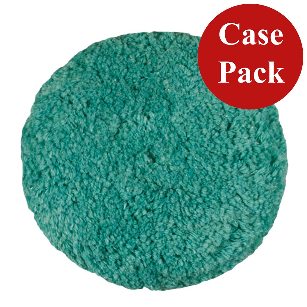 Presta Rotary Blended Wool Buffing Pad - Green Light Cut/Polish - *Case of 12* [890143CASE] - Houseboatparts.com