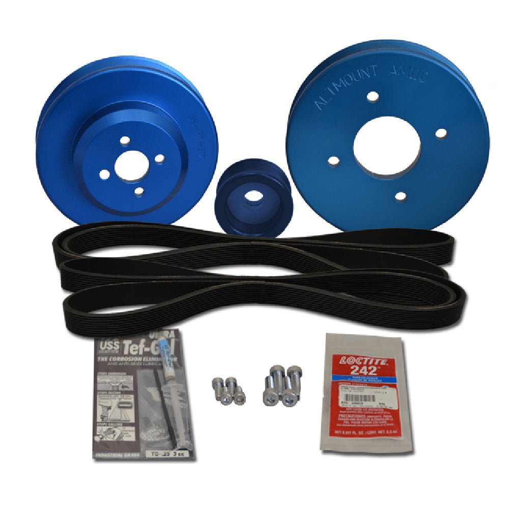 Balmar Pulley Kit f/Yanmar 4JH2 - TE, 4JH2 - HTE, 4JH2 - DTE 4JH2 - UTE [48 - YSP - 4JH - E] - Houseboatparts.com