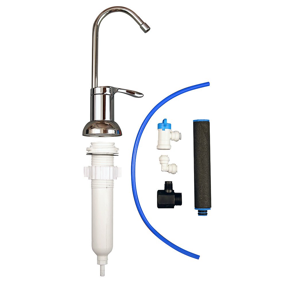 Forespar PUREWATER+All-In-One Water Filtration System Complete Starter Kit [770295] - Houseboatparts.com