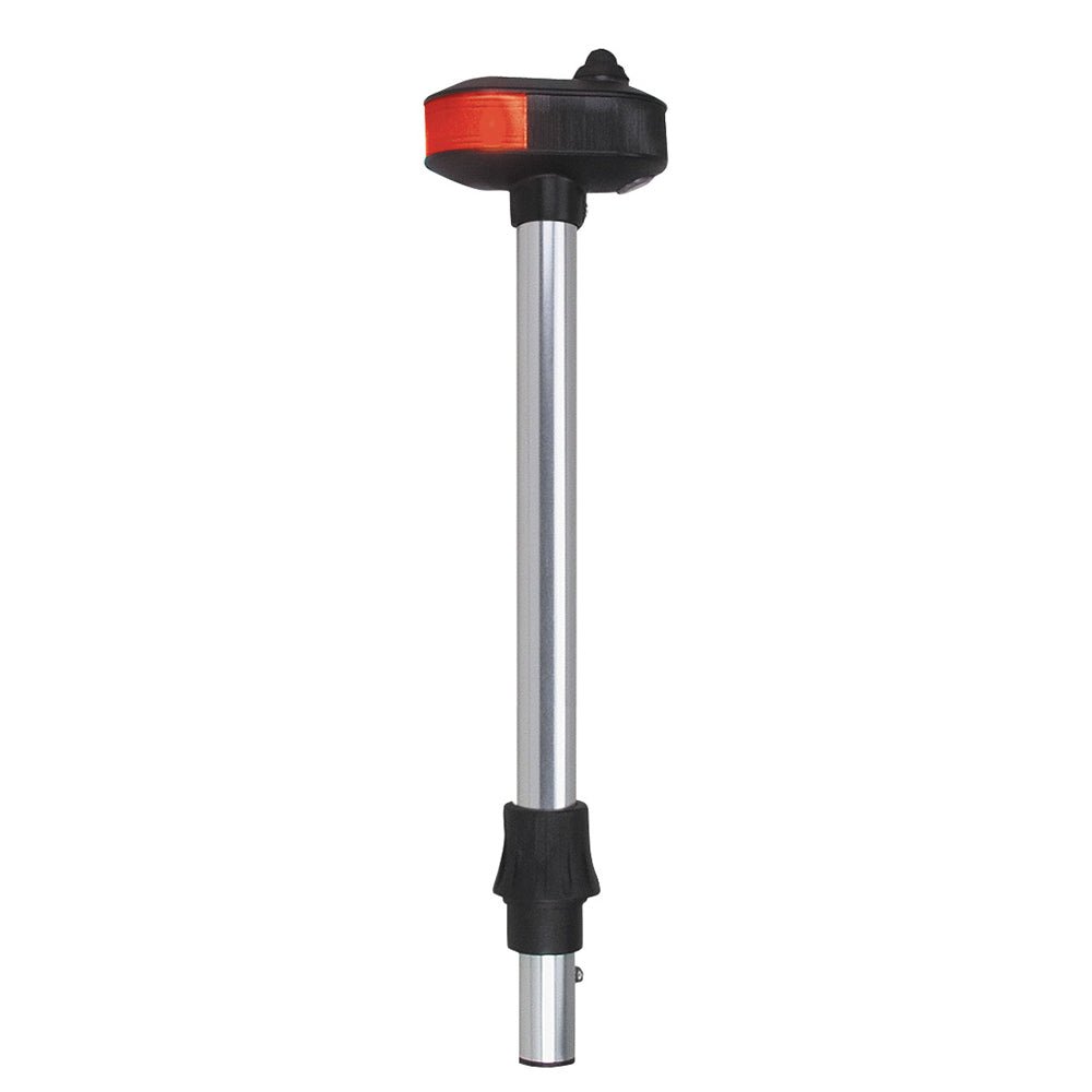 Perko Removable Bi-Color Pole Utility Light 12" - Black [1421DP2CHR] - Houseboatparts.com