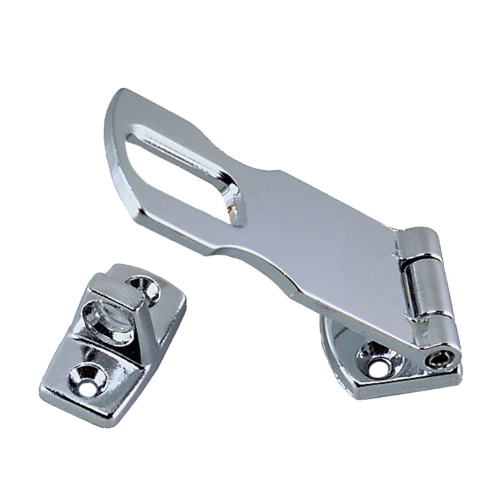 Perko Chrome Plated Zinc Hasp - 3" [1198DP2CHR] - Houseboatparts.com