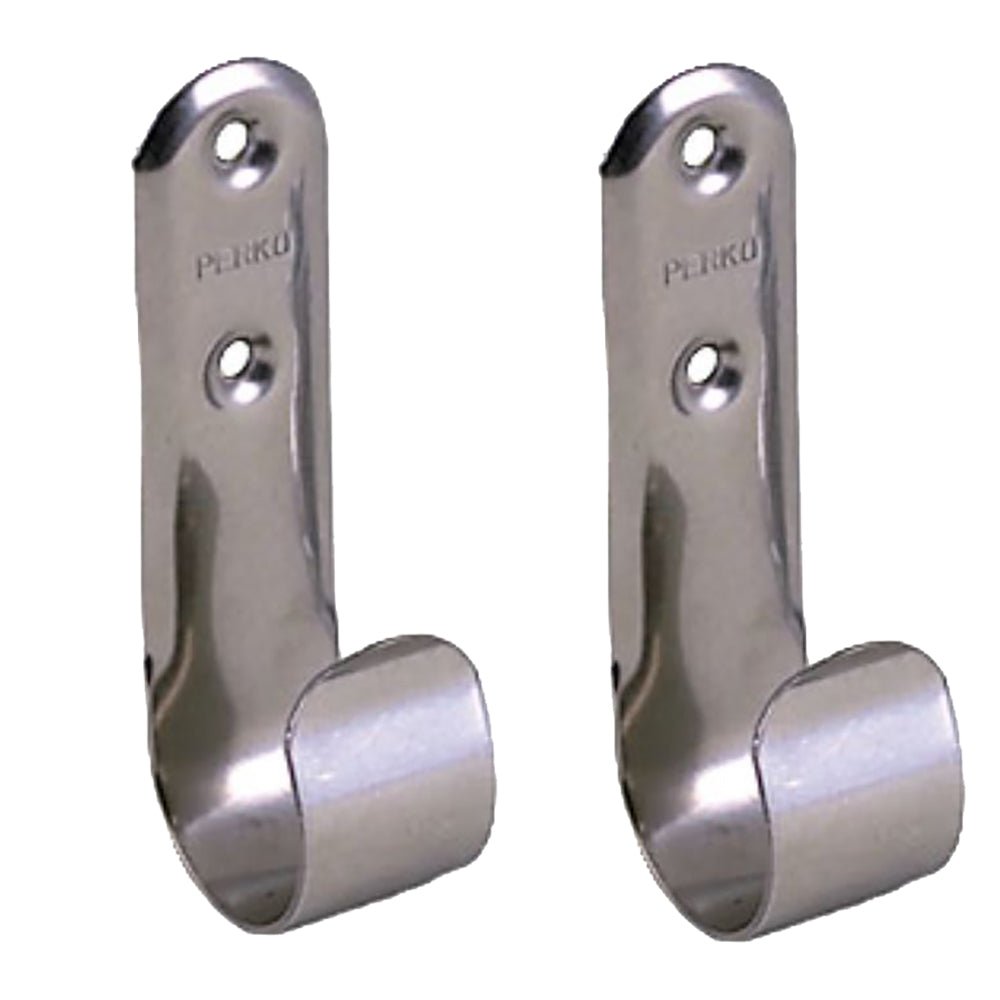 Perko Stainless Steel Boat Hook Holders - Pair [0492DP0STS] - Houseboatparts.com