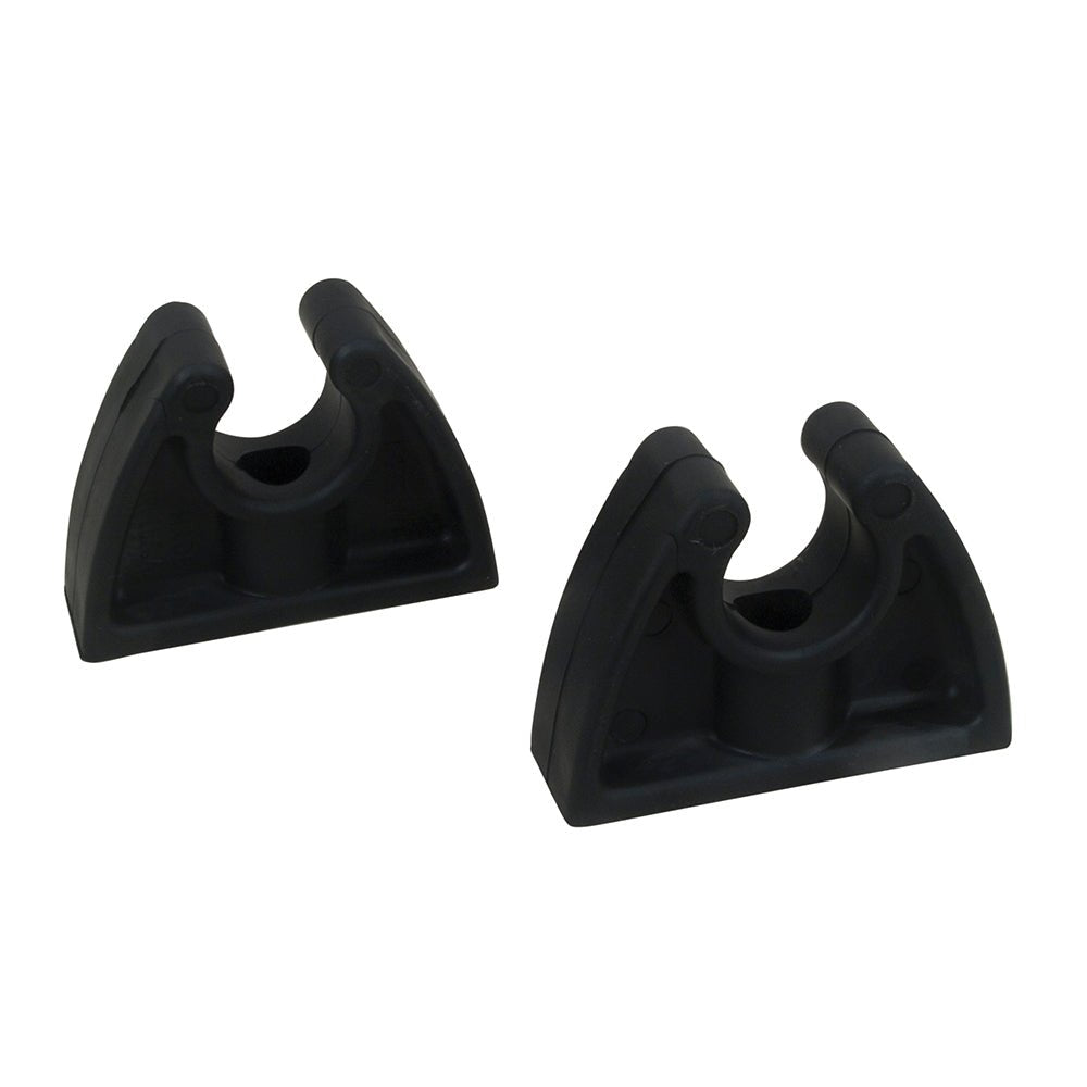 Perko Pole Storage Clips - Black - Pair [0477DP0BLK] - Houseboatparts.com