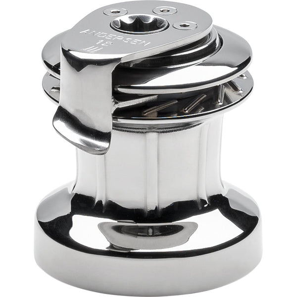 ANDERSEN 12 ST FS Self-Tailing Manual Single Speed Winch - Full Stainless [RA2012010000] - Houseboatparts.com